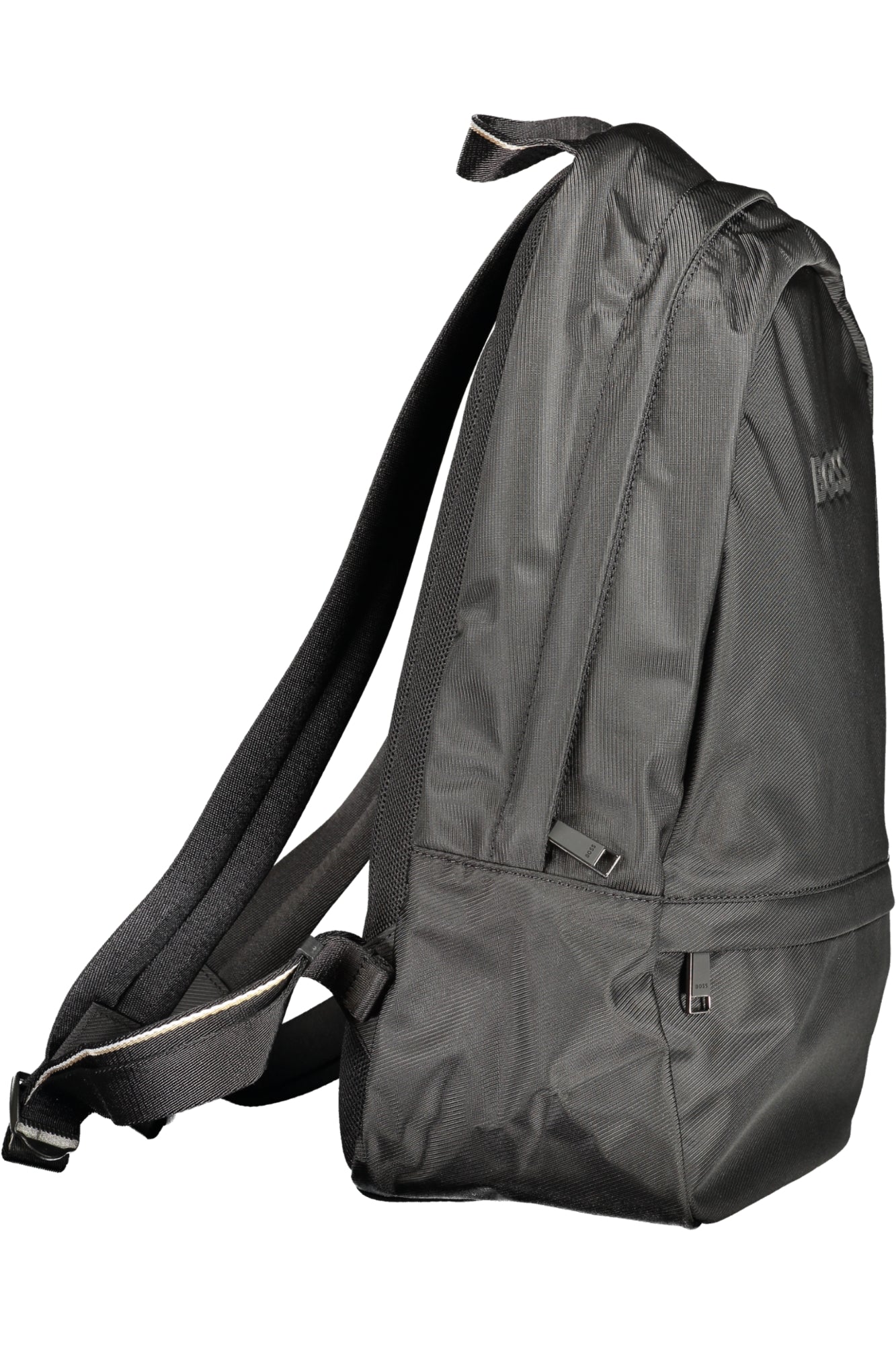MOCHILA COM ESTAMPADO BOSS HOMEM PRETA