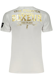 T-SHIRT EM ALGODÃO BOXEUR DES RUES MULHER BRANCA