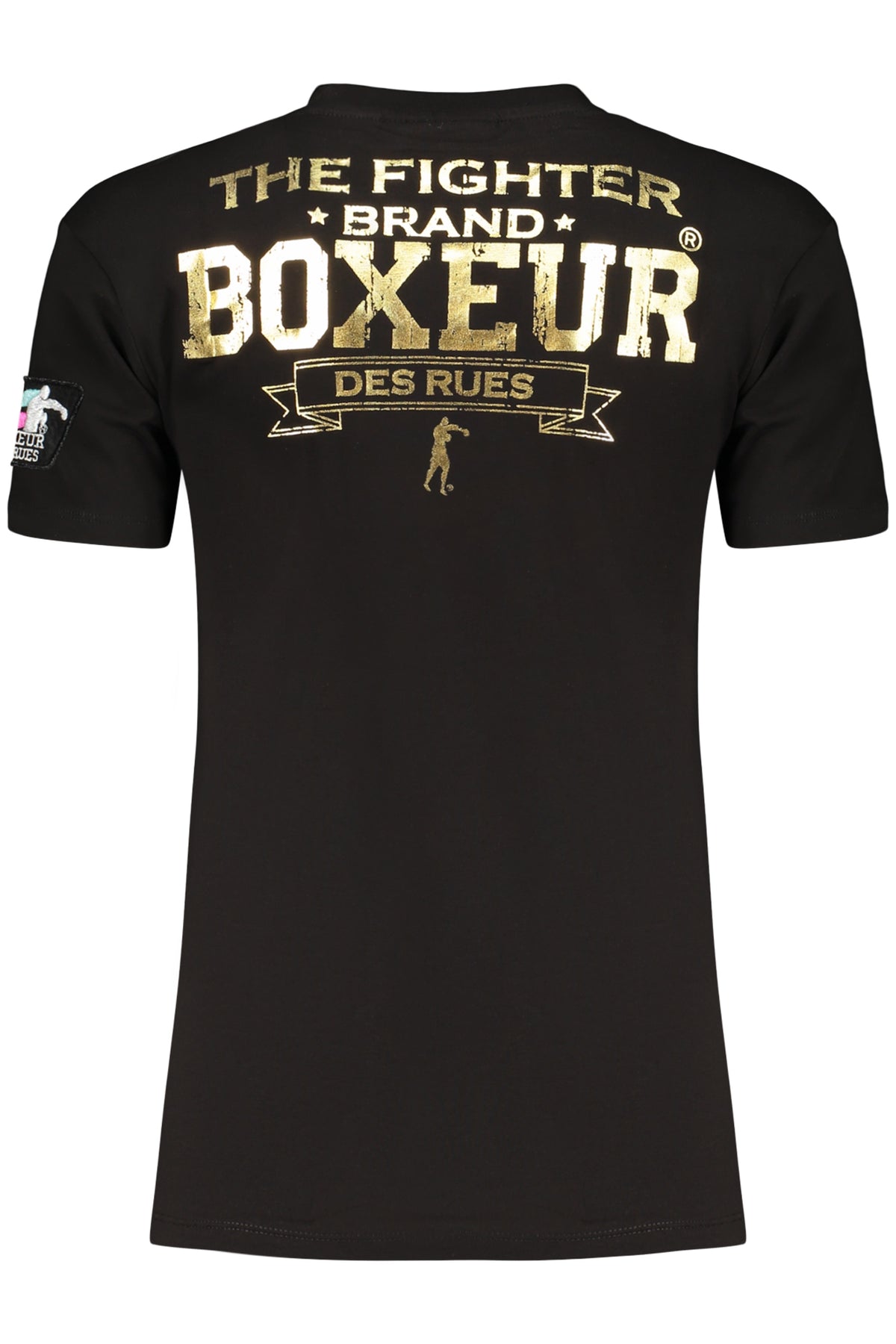 T-SHIRTS BOXEUR DES RUES MULHER PRETOS