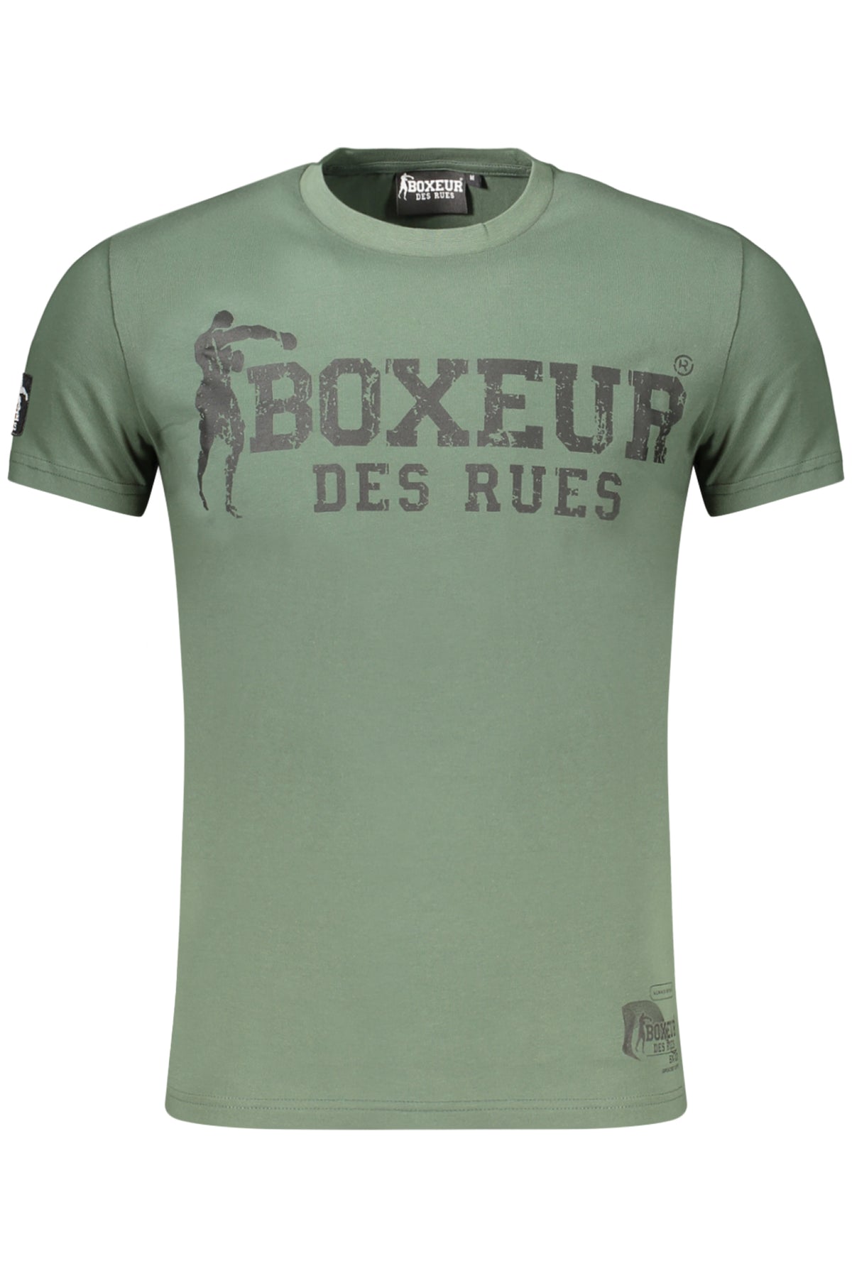 T-SHIRT EM ALGODÃO BOXEUR DES RUES HOMEM VERDE