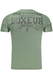 T-SHIRT EM ALGODÃO BOXEUR DES RUES HOMEM VERDE