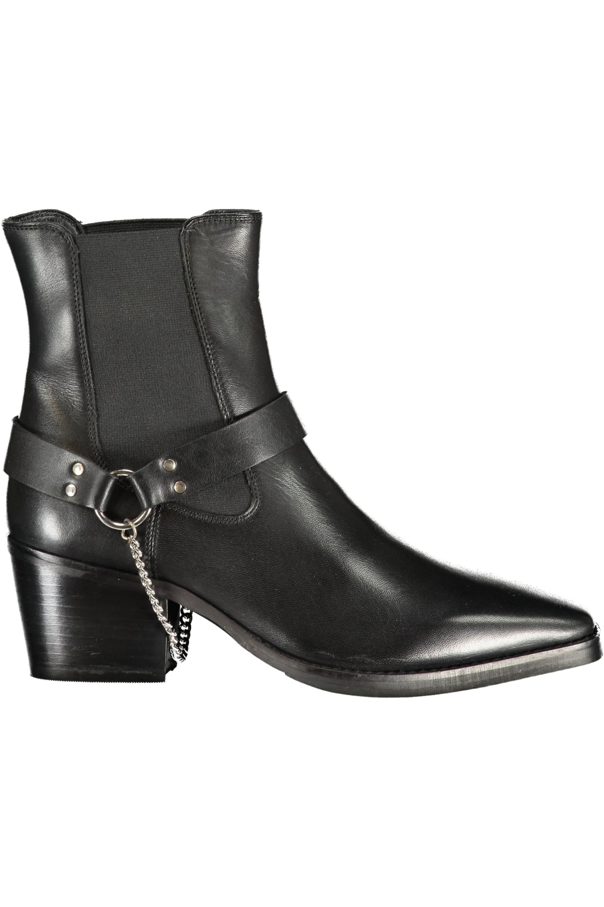 BOTINS EM COURO CAFENOIR MULHER PRETOS