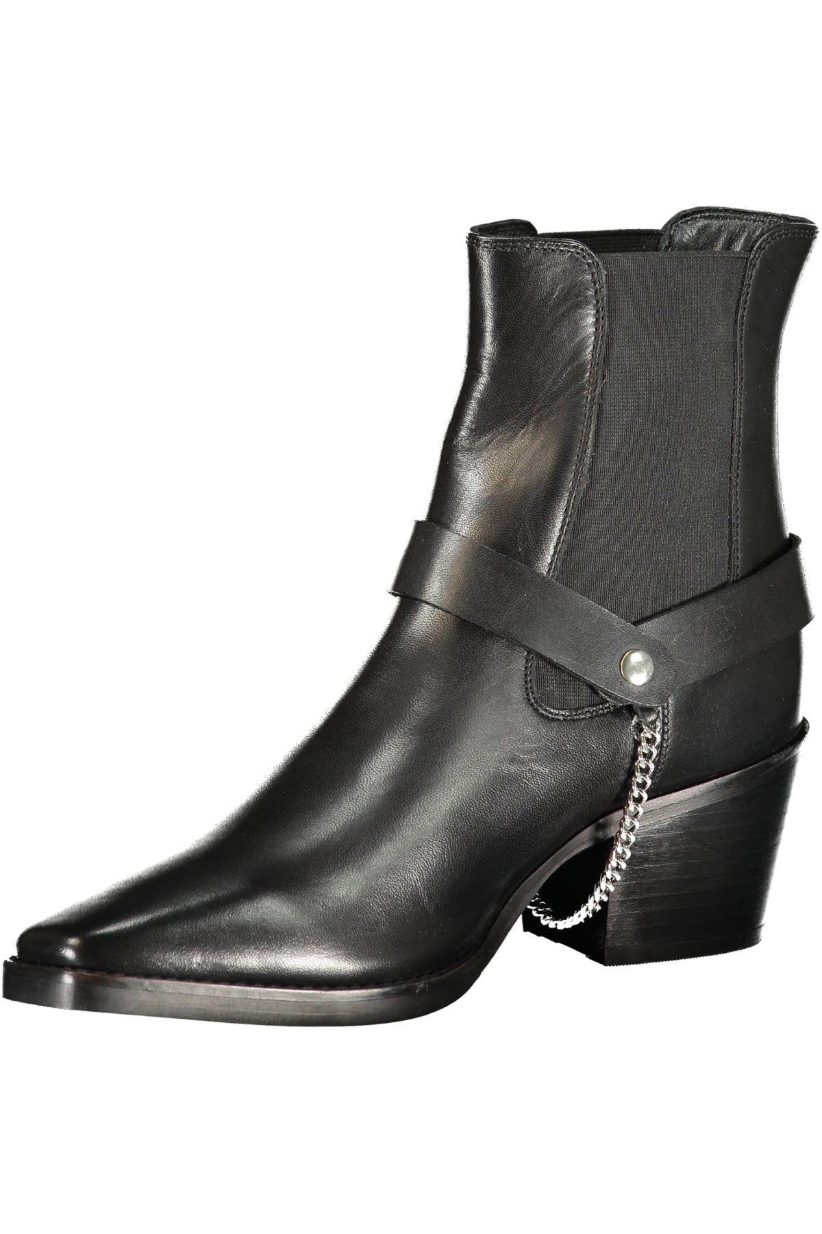 BOTINS EM COURO CAFENOIR MULHER PRETOS