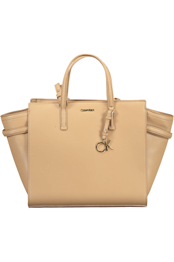 BOLSA DE MULHER CALVIN KLEIN BEGE