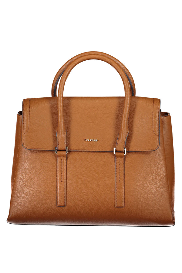 BOLSA CALVIN KLEIN FEMININA MARROM