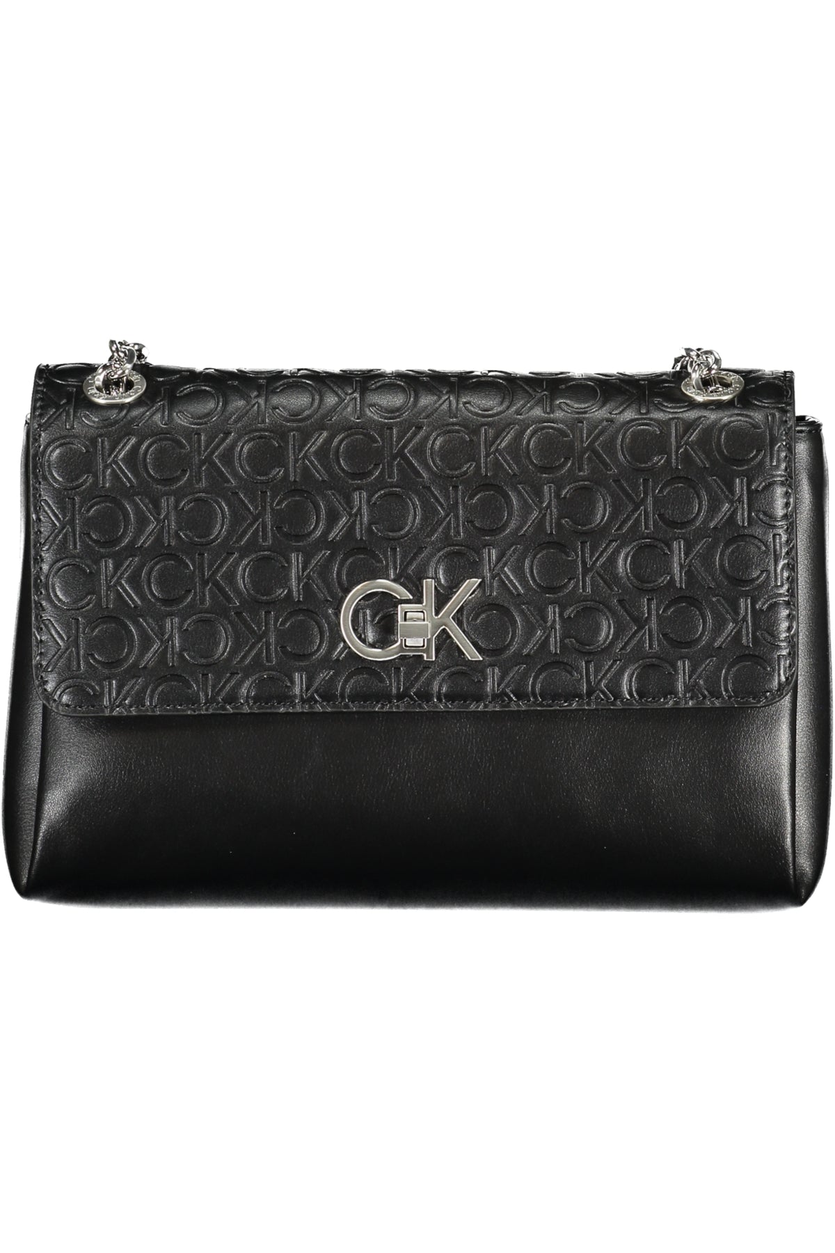 MALA COM LOGÓTIPO CALVIN KLEIN MULHER PRETA
