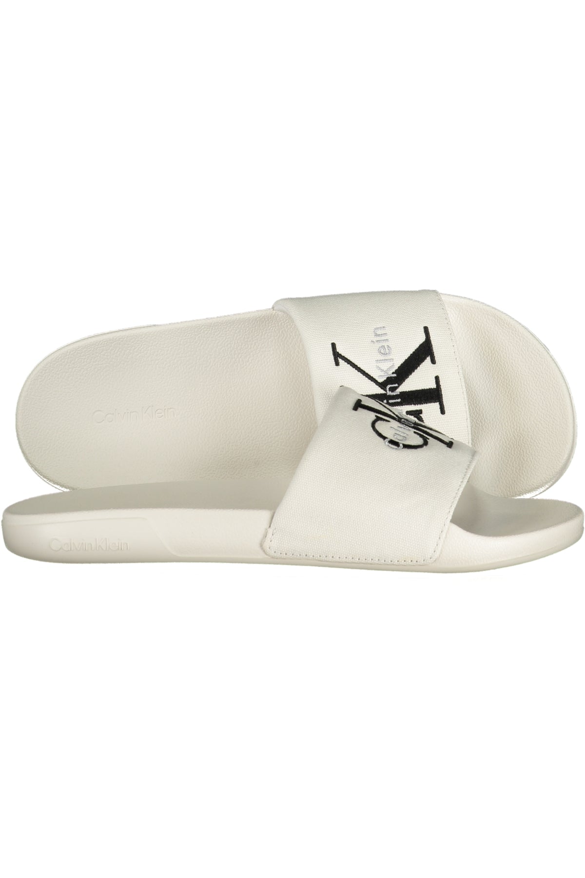 CHINELOS COM BORDADO CALVIN KLEIN HOMEM BRANCOS