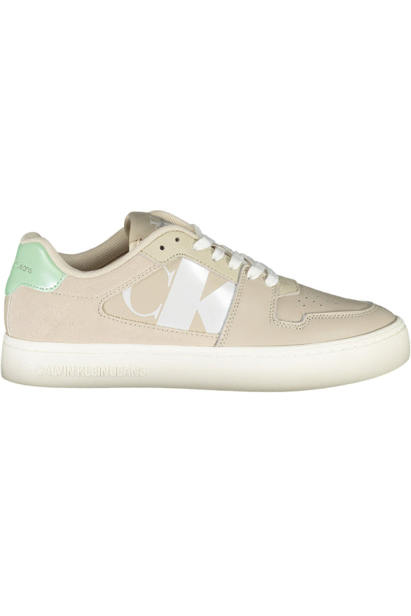 SAPATOS ESPORTIVOS FEMININOS CALVIN KLEIN BEGE