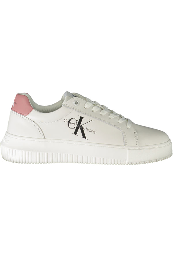SAPATOS ESPORTIVOS FEMININOS CALVIN KLEIN BRANCO