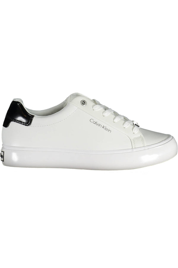 SAPATOS ESPORTIVOS FEMININOS CALVIN KLEIN BRANCO