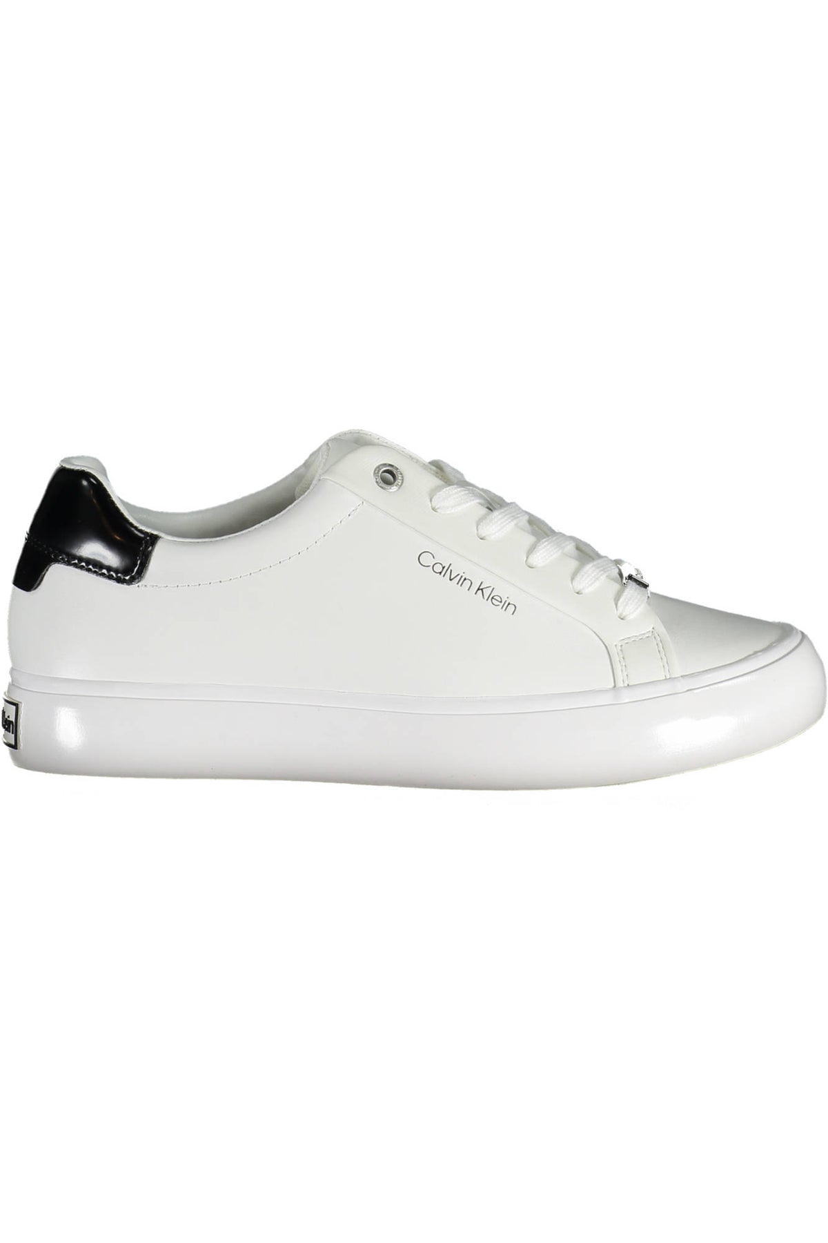 SAPATILHAS COM ATACADORES CALVIN KLEIN MULHER BRANCAS