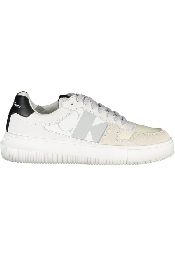 SAPATOS ESPORTIVOS FEMININOS CALVIN KLEIN BRANCO