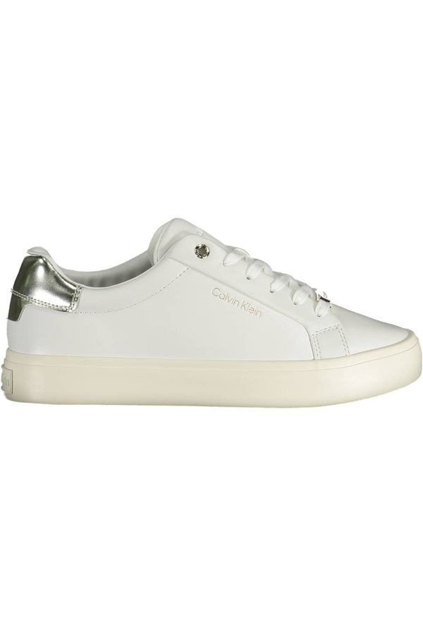 SAPATOS ESPORTIVOS FEMININOS CALVIN KLEIN BRANCO