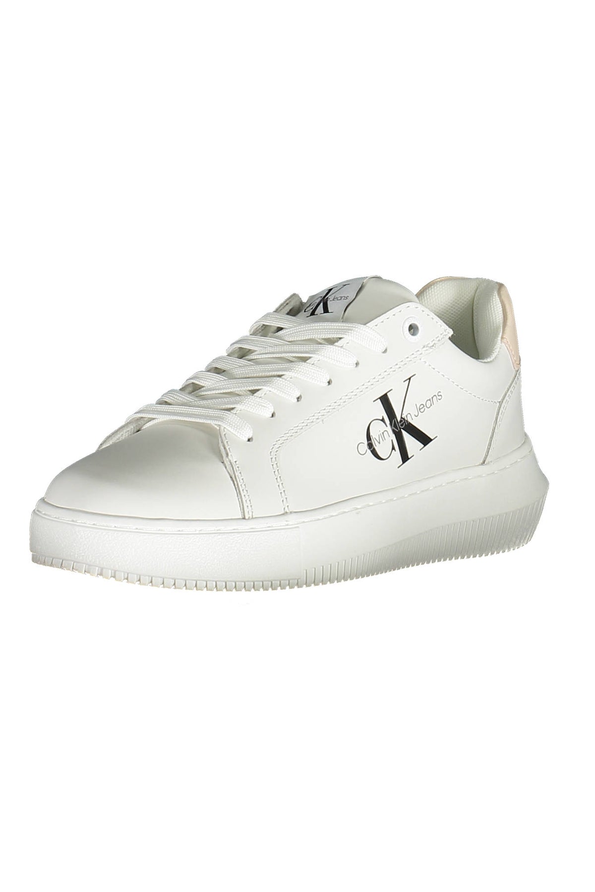 SAPATOS ESPORTIVOS FEMININOS CALVIN KLEIN BRANCO