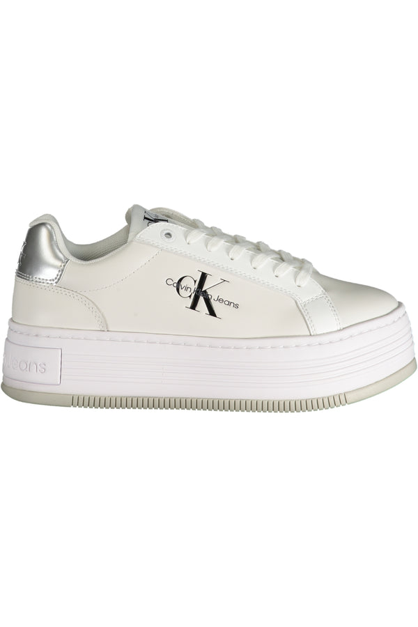 SAPATOS ESPORTIVOS FEMININOS CALVIN KLEIN BRANCO