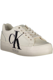 SAPATILHAS COM ATACADORES CALVIN KLEIN MULHER BRANCAS