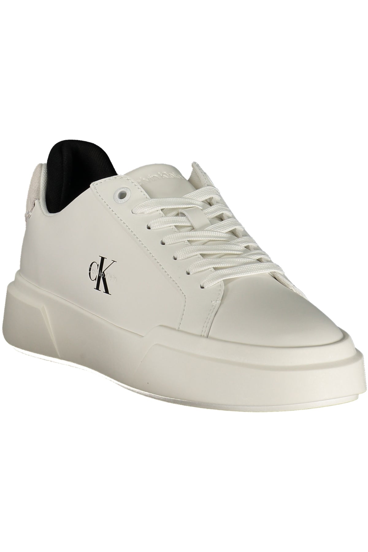 SAPATILHAS COM ATACADORES CALVIN KLEIN MULHER BRANCAS