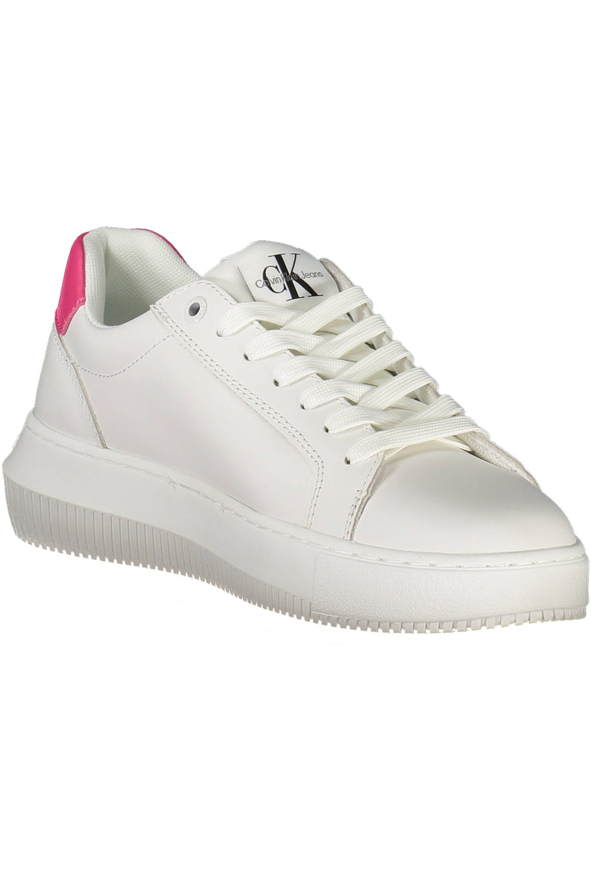 CALVIN KLEIN WHITE WOMEN'S SPORTS SHOES