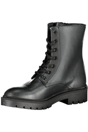 BOTINS COM ATACADORES CALVIN KLEIN MULHER PRETOS