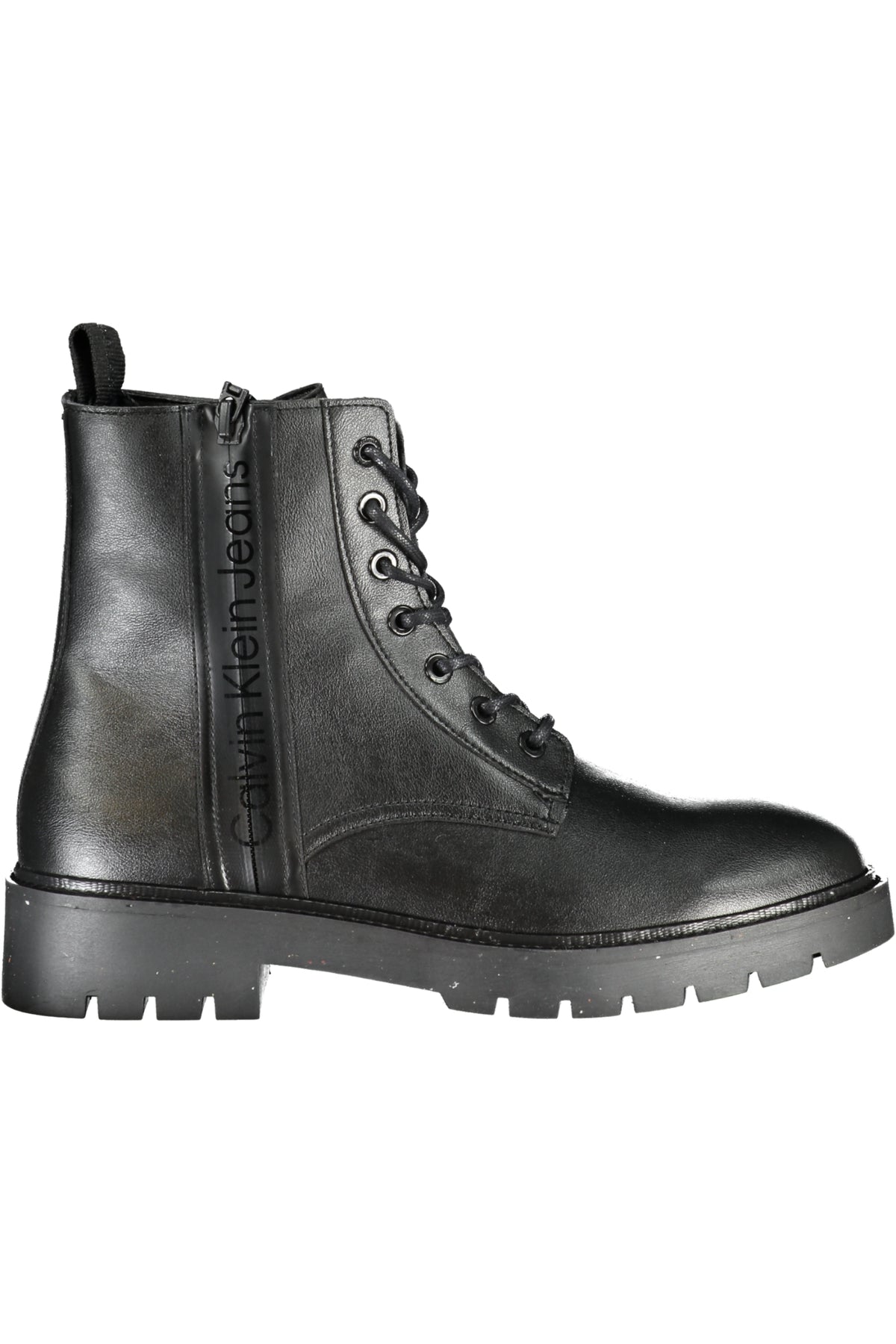 BOTINS COM ATACADORES CALVIN KLEIN HOMEM PRETOS