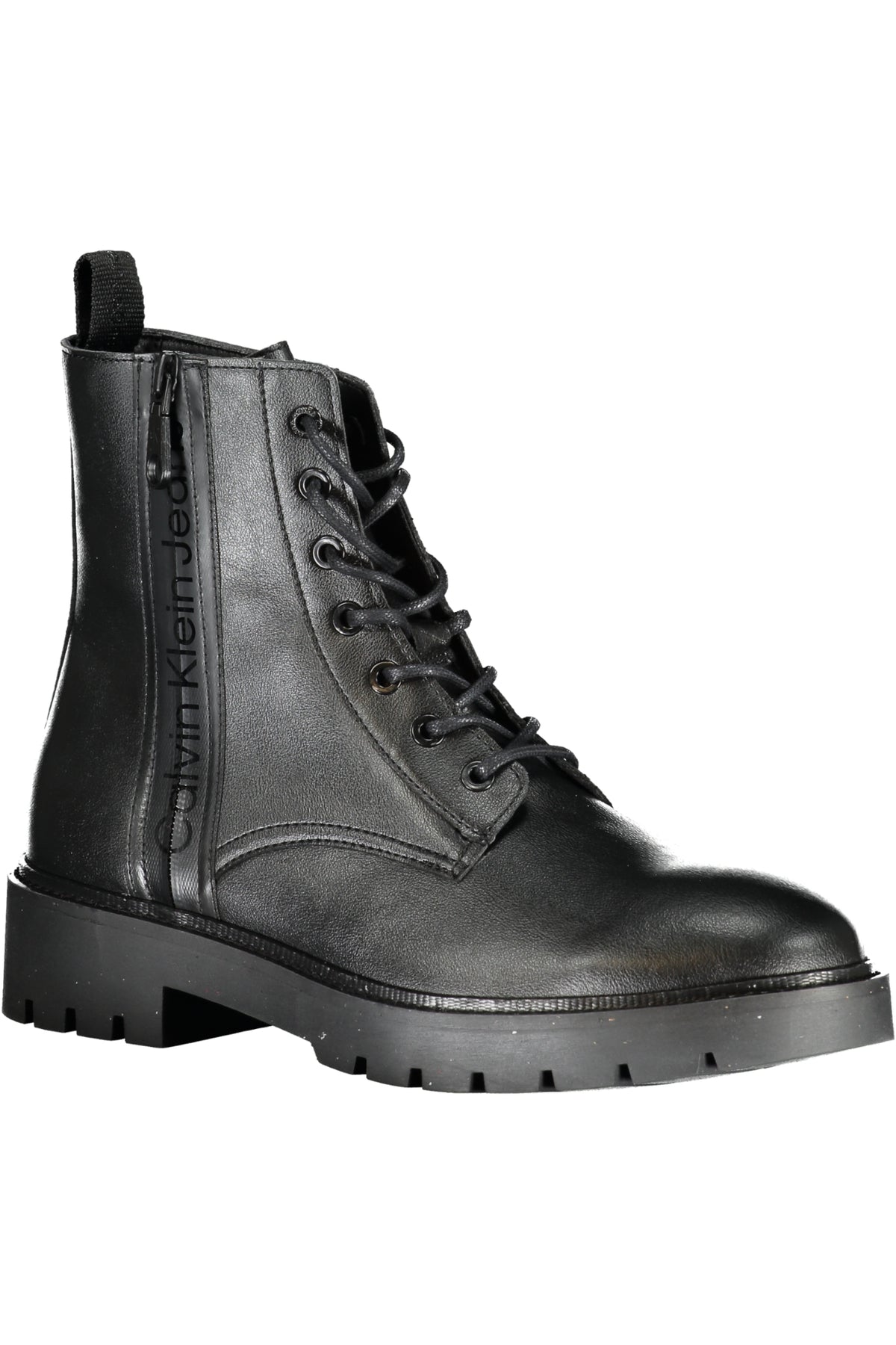 BOTINS COM ATACADORES CALVIN KLEIN HOMEM PRETOS