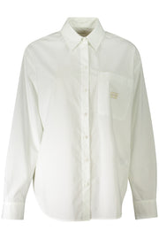 CALVIN KLEIN WOMEN'S LONG SLEEVE SHIRT WHITE