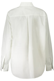 CALVIN KLEIN WOMEN'S LONG SLEEVE SHIRT WHITE
