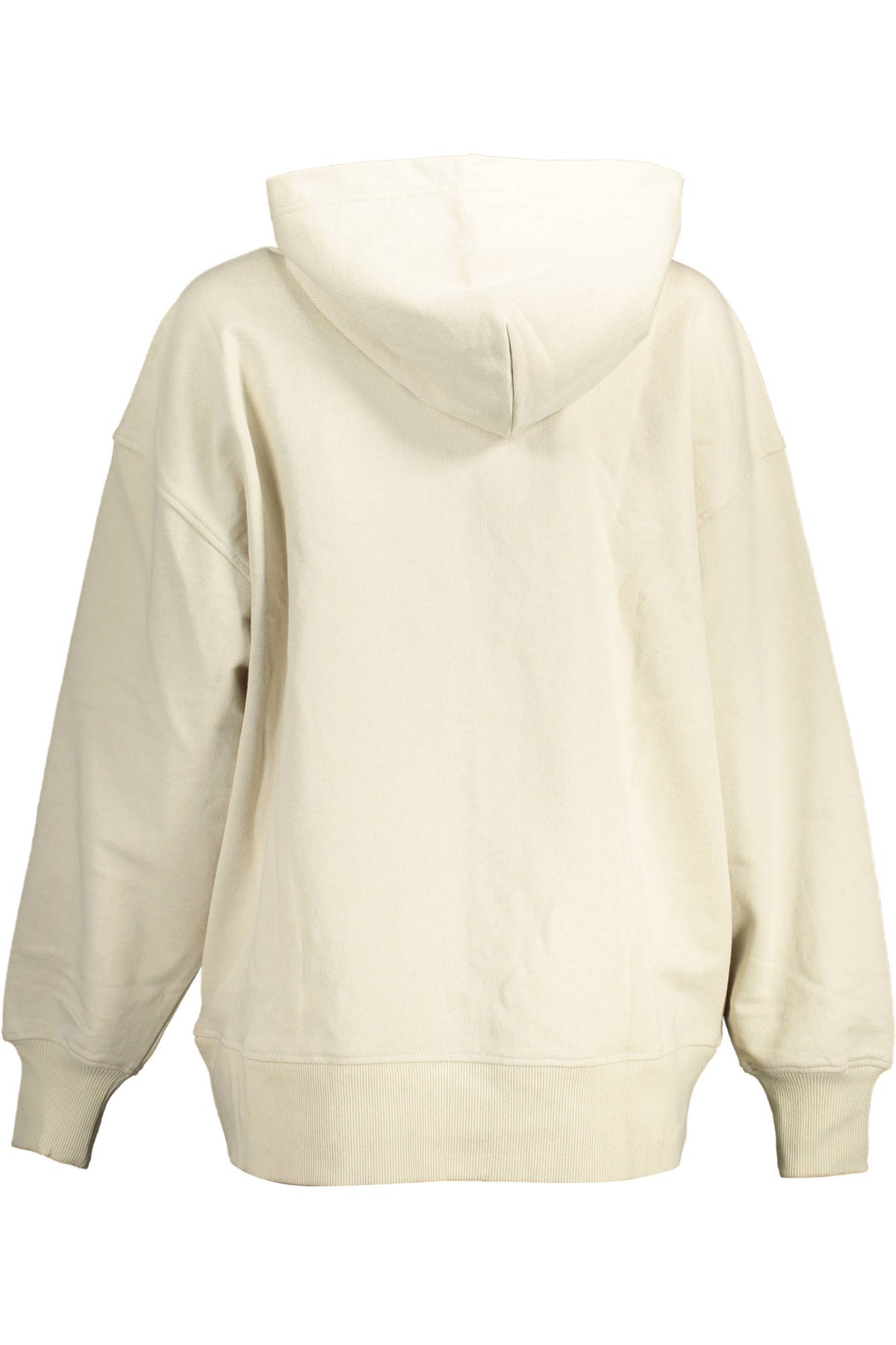 CALVIN KLEIN WOMEN'S BEIGE ZIP SWEATER