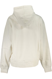 CALVIN KLEIN WOMEN'S ZIPLESS WHITE SWEATER