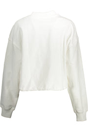 CALVIN KLEIN WOMEN'S ZIPLESS SWEATER WHITE