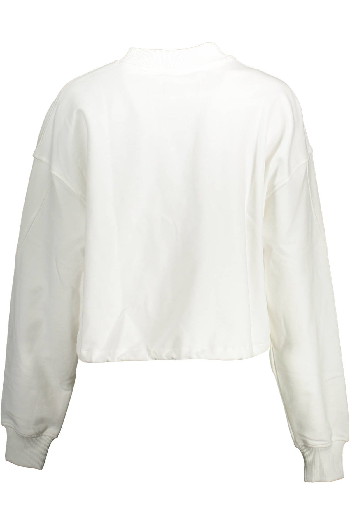 CALVIN KLEIN WOMEN'S ZIPLESS SWEATER WHITE