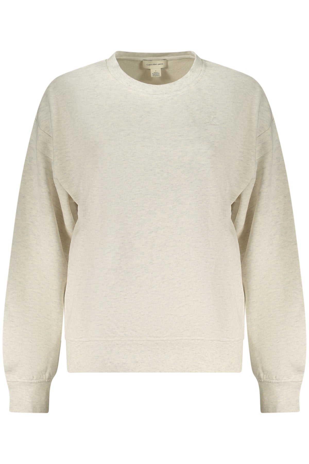 SWEATSHIRT EM ALGODÃO CALVIN KLEIN MULHER CINZENTA