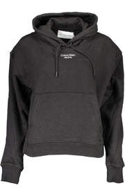 SWEATSHIRT COM CAPUZ CALVIN KLEIN MULHER PRETA