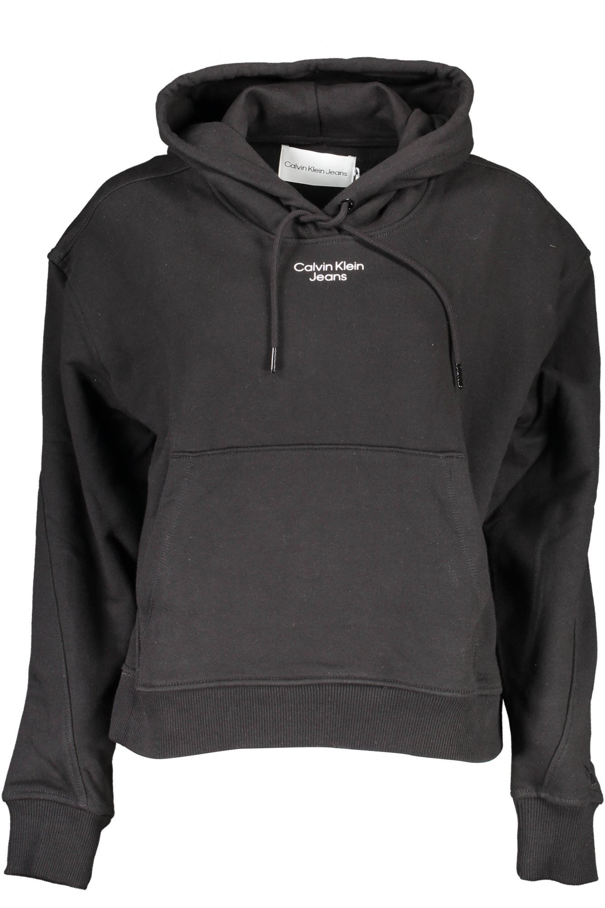 SWEATSHIRT COM CAPUZ CALVIN KLEIN MULHER PRETA