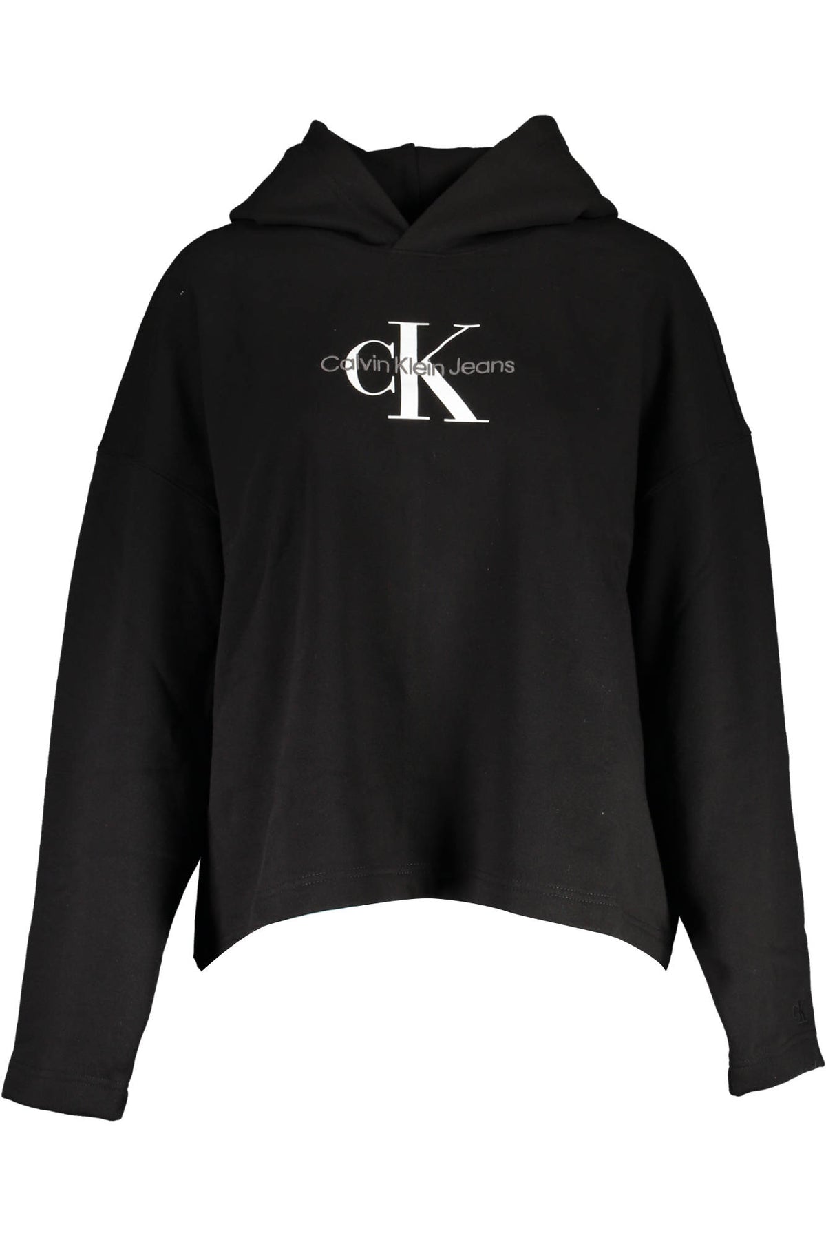 CALVIN KLEIN WOMEN'S ZIPLESS SWEATER BLACK