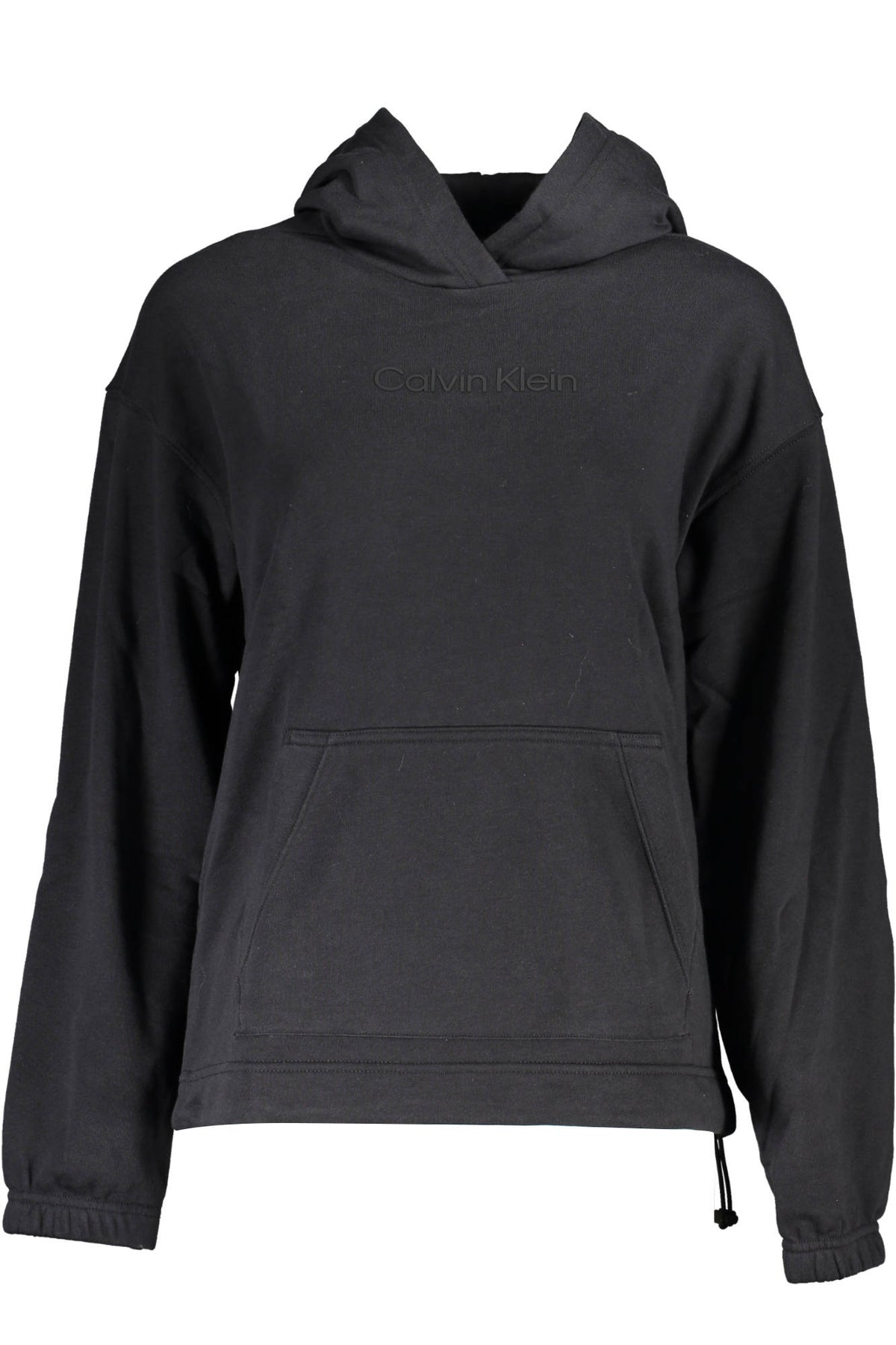 WOMEN'S CALVIN KLEIN SWEATSHIRT WITH NO ZIP BLACK