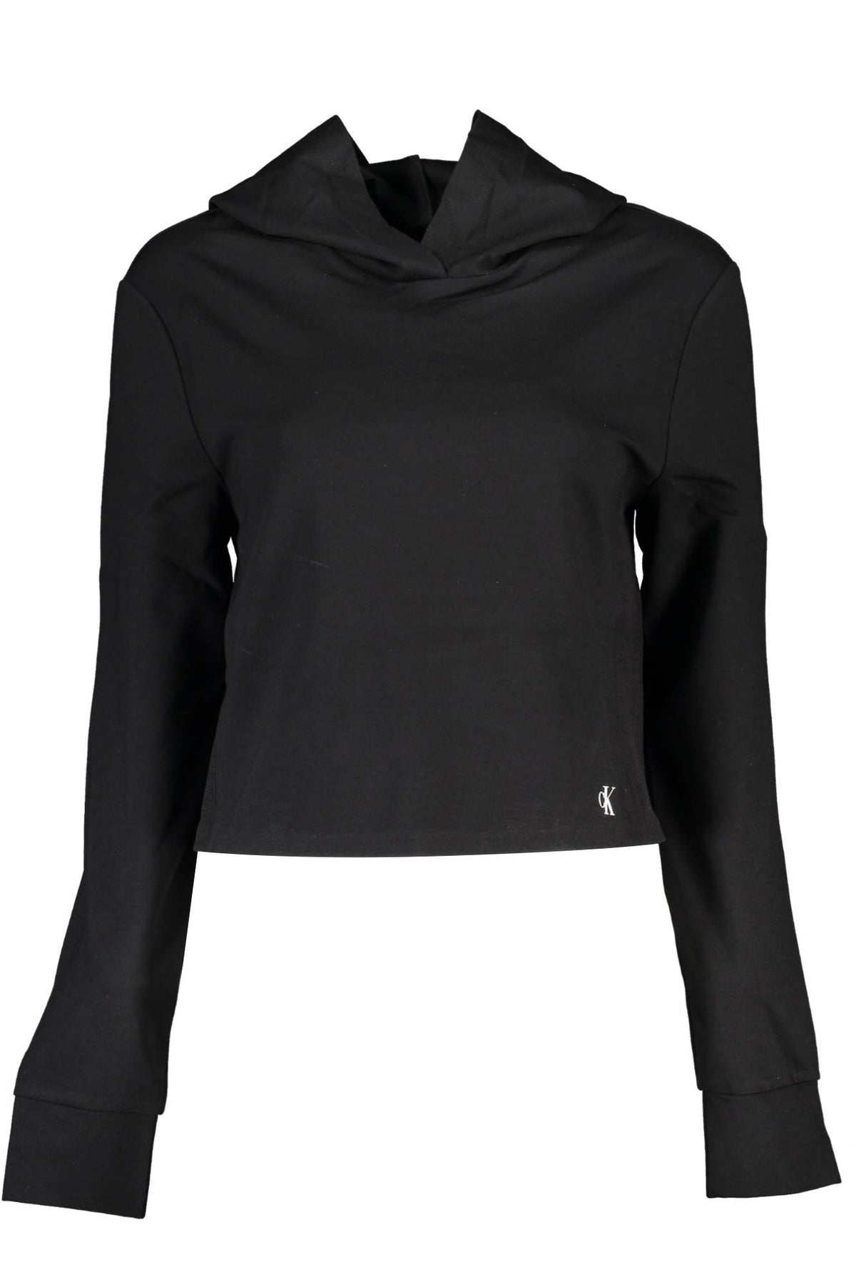 WOMEN'S CALVIN KLEIN SWEATSHIRT WITH NO ZIP BLACK