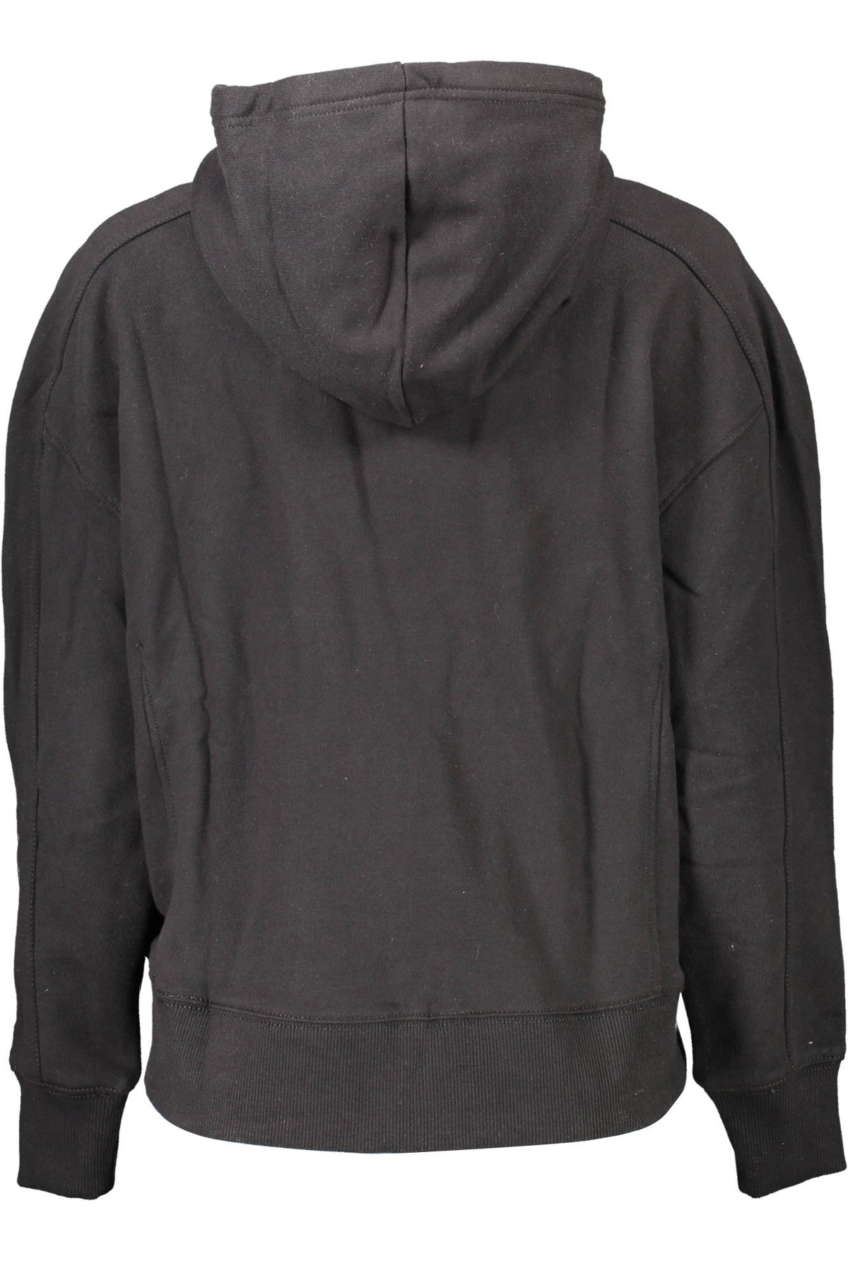 CALVIN KLEIN WOMEN'S BLACK ZIPLESS SWEATER