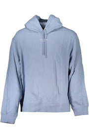 SWEATSHIRT COM CAPUZ CALVIN KLEIN HOMEM AZUL CLARO