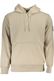 SWEATSHIRT COM CAPUZ CALVIN KLEIN HOMEM BEGE