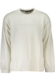 SWEATSHIRT EM ALGODÃO CALVIN KLEIN HOMEM BRANCA