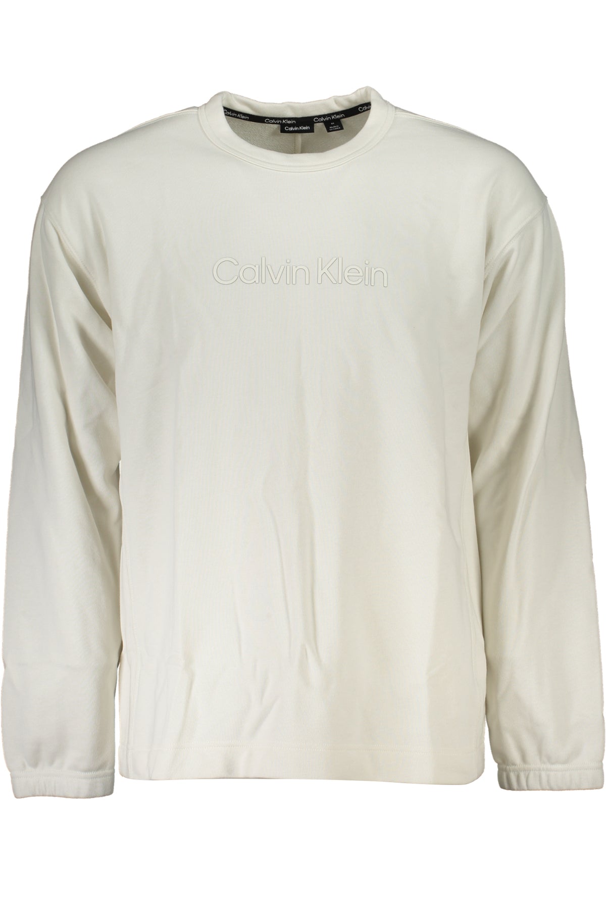 SWEATSHIRT EM ALGODÃO CALVIN KLEIN HOMEM BRANCA