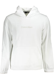 MEN'S WHITE CALVIN KLEIN SWEATER NO ZIP