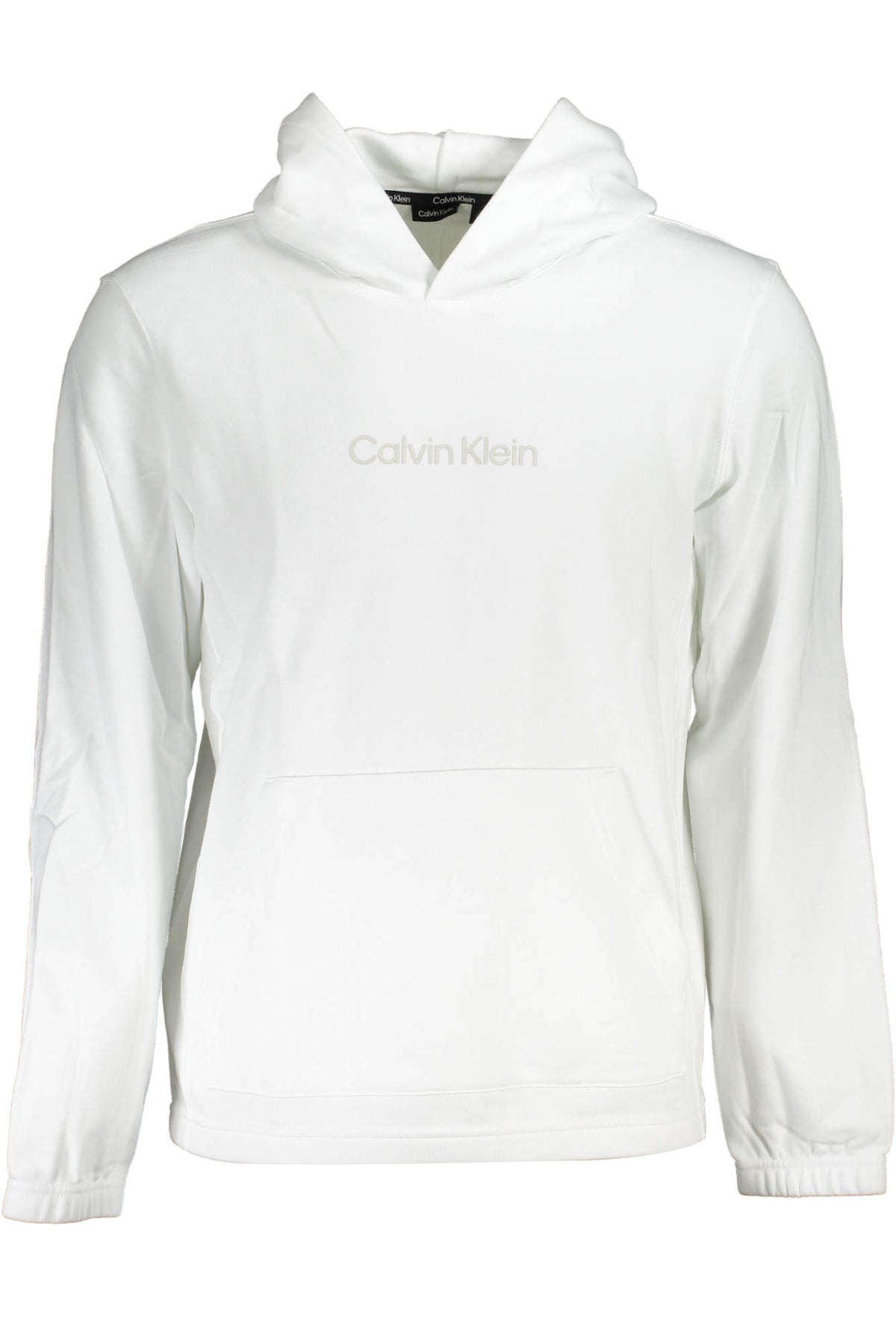 MEN'S WHITE CALVIN KLEIN SWEATER NO ZIP