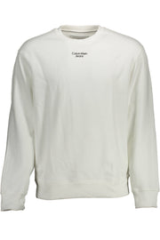 CALVIN KLEIN MEN'S SWEATER NO ZIP WHITE