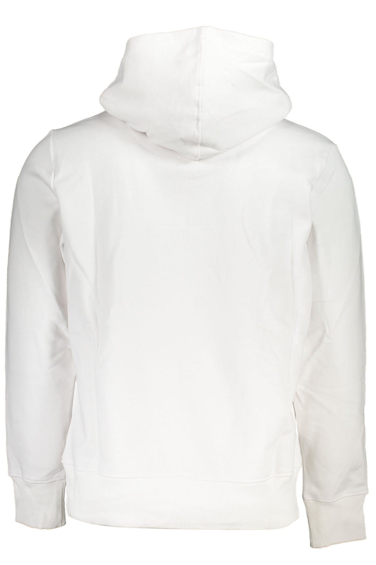 CALVIN KLEIN MEN'S WHITE ZIPLESS SWEATER