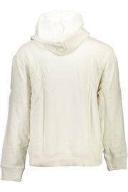 CALVIN KLEIN WHITE MEN'S SWEATER NO ZIP