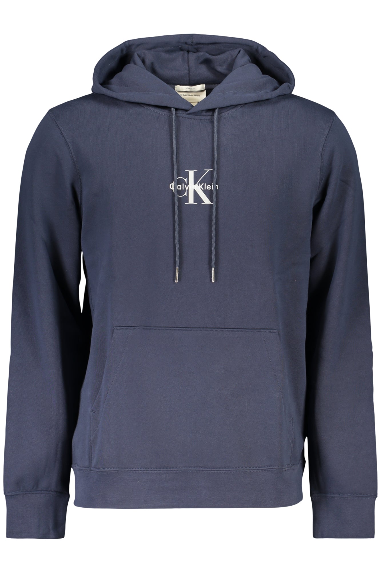SWEATSHIRT EM ALGODÃO CALVIN KLEIN HOMEM AZUL