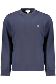 SWEATSHIRT EM ALGODÃO CALVIN KLEIN HOMEM AZUL
