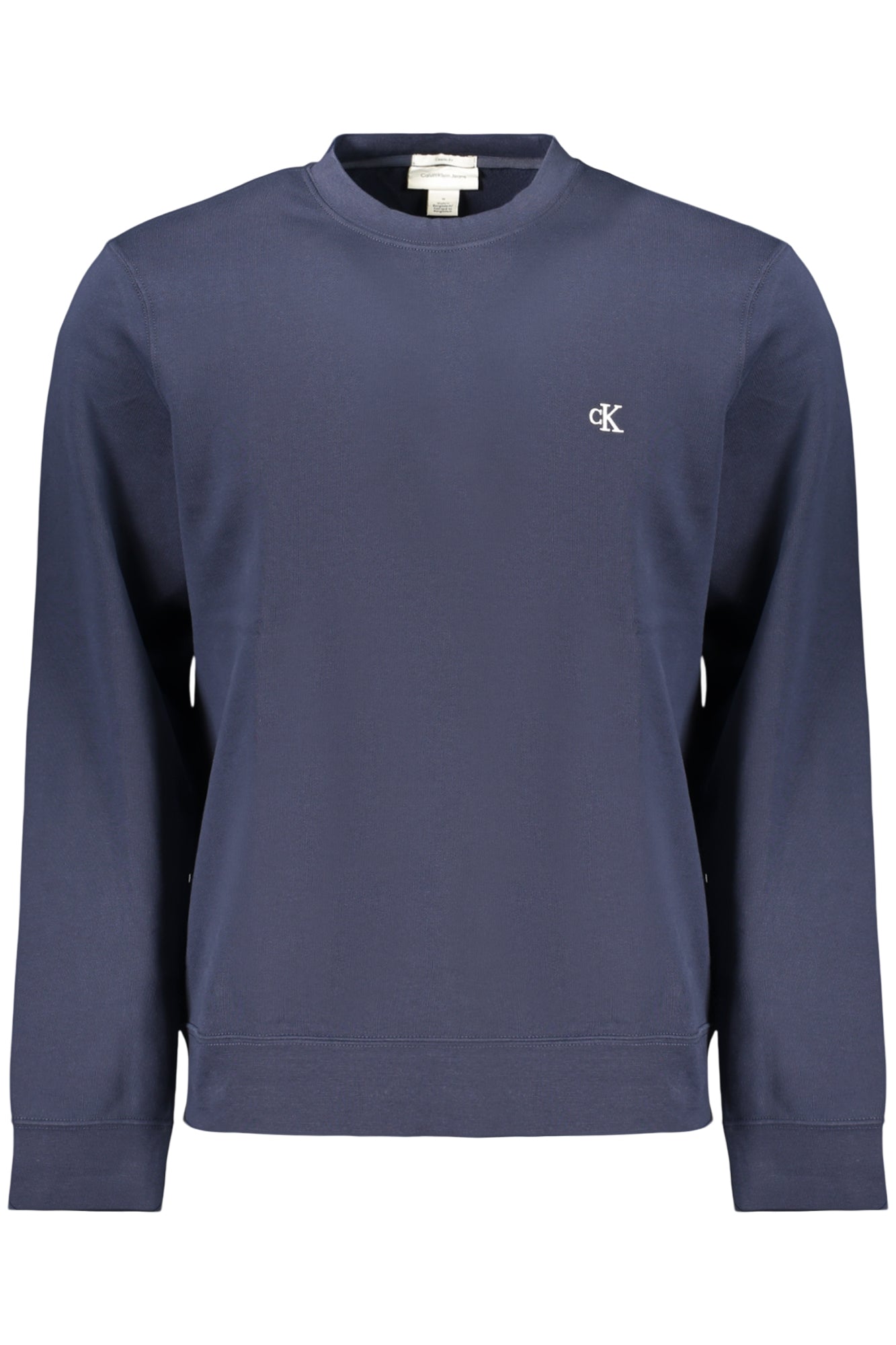 SWEATSHIRT EM ALGODÃO CALVIN KLEIN HOMEM AZUL
